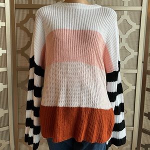 Amazon Fashion! BRAND NEW! Striped sweater! Medium